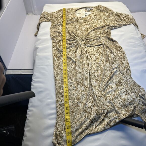 Tommy Bahama Clara Playa Python Short Wrap Dress Deep V Neck SZ S New w Tags - Picture 8 of 9